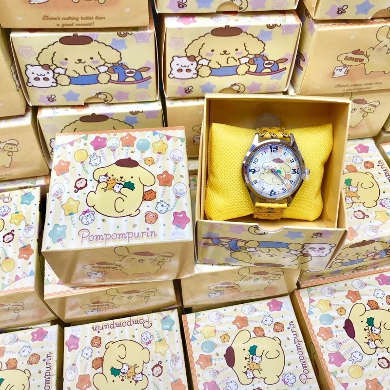 ساعت مچی بچه گانه پوم پوم پورین pompompurin