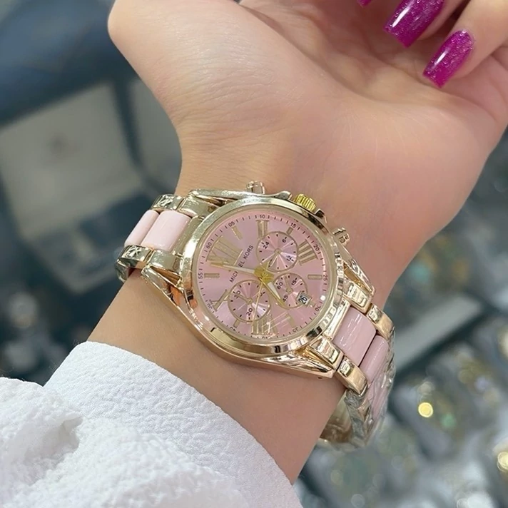 ساعت مچی دخترانه زنانه مایکل کورس michael kors صورتی