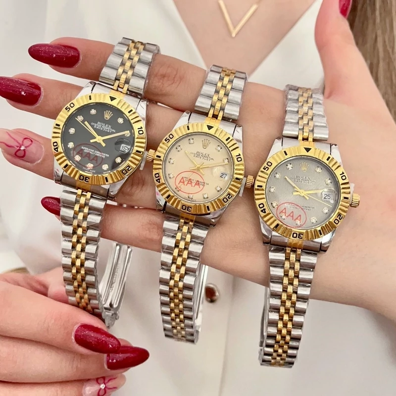 ساعت رولکس Rolex دیت جاست زنانه با کیفیت بالا