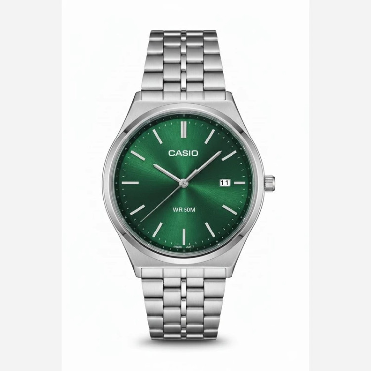 ساعت مچی مردانه کاسیو وینتیج Casio کلاسیک صفحه سبز