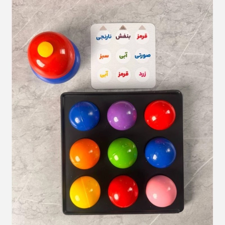 بازی فکری استروپ بال برای تقویت مهارت و هوش