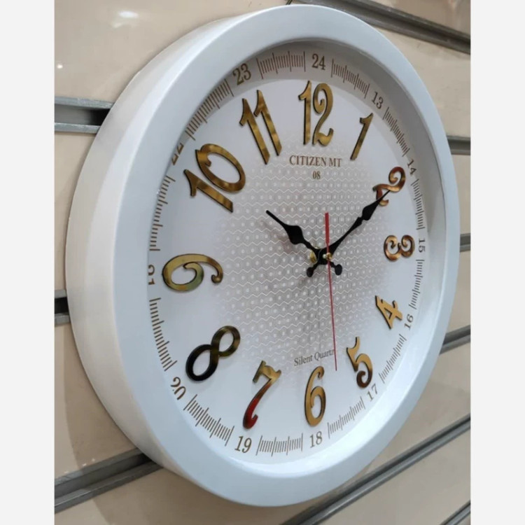 ساعت دیواری روان گرد با رنگ بندی سایز 37 کد 8
