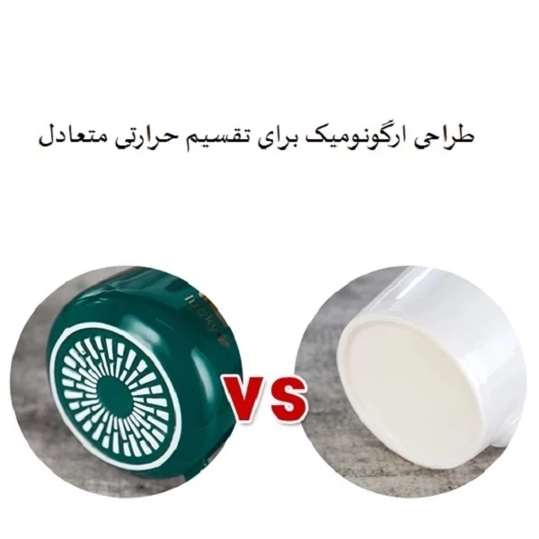 ماگ حرارتی لاکی به همراه صفحه گرمکن برقی هیتر دار برقی اصل Lucky
