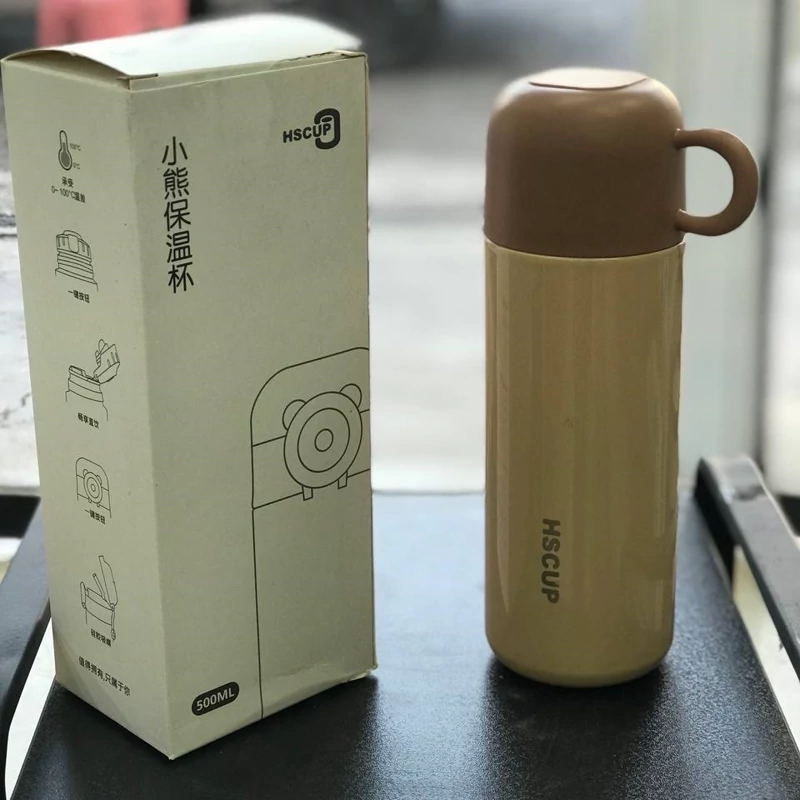 فلاسک لیوان دار500 میل Hscup اصل