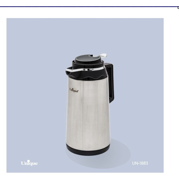 فلاسک یونیک استیل داخل شیشه یونیک