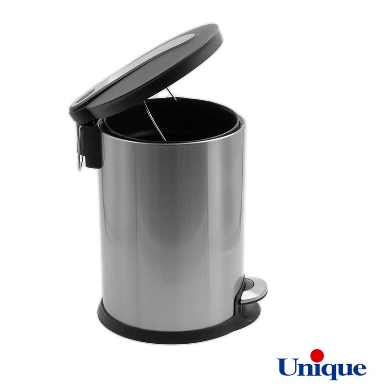 سطل زباله استیل 12لیتری یونیک