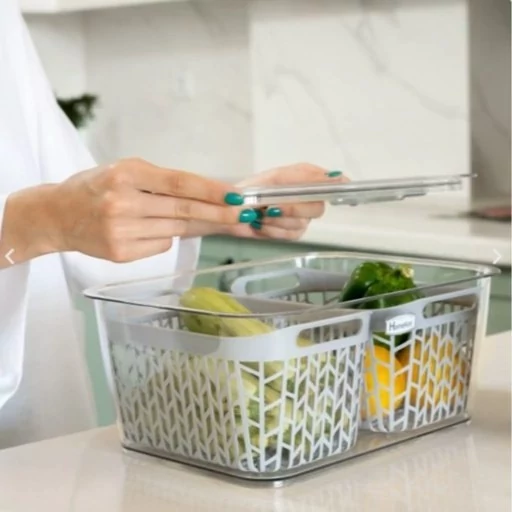 ست باکس میوه و سبزیجات نیکا بسته 3 عددی هوم کت