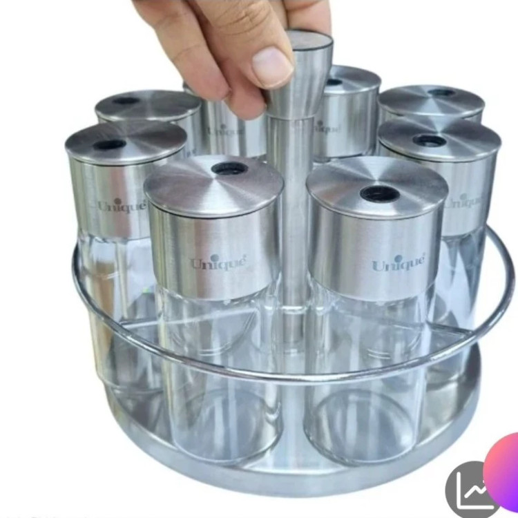 جاادویه استیل 8تایی یونیک