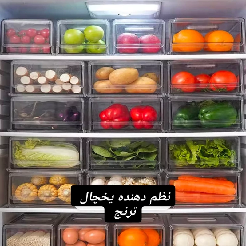 نظم دهنده کشویی یخچال سایز بزرگ