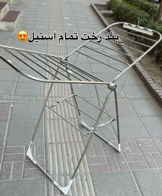 بند رخت آپارتمانی تمام استیل سینماز