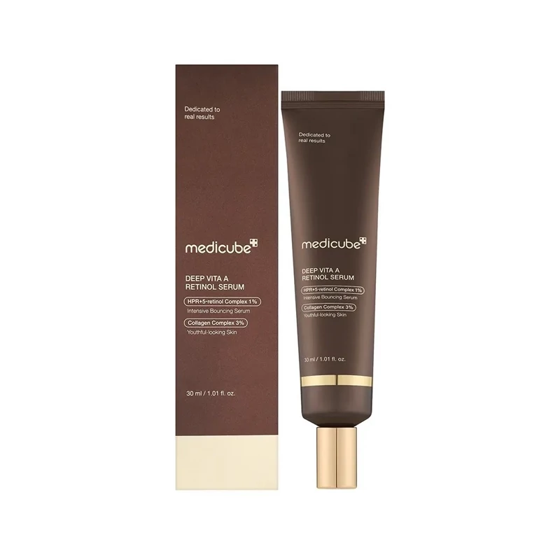سرم ضد چروک رتینول مدی کیوب Deep Vita A Retinol Serum