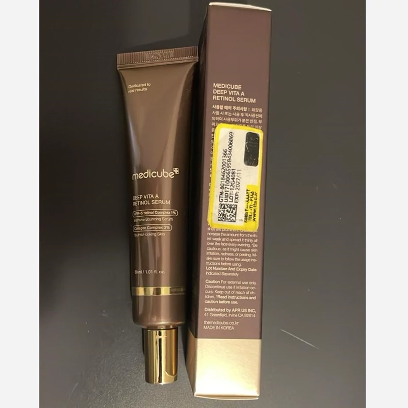 سرم ضد چروک رتینول مدی کیوب Deep Vita A Retinol Serum