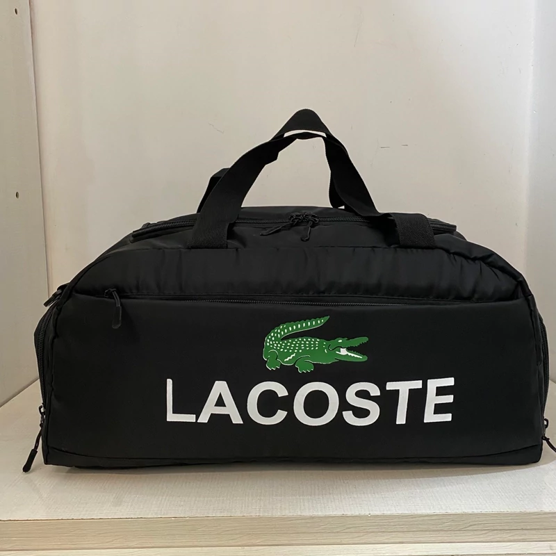 ساک ورزشی برند LACOSTE،جاکفشی دار(پس کرایه)