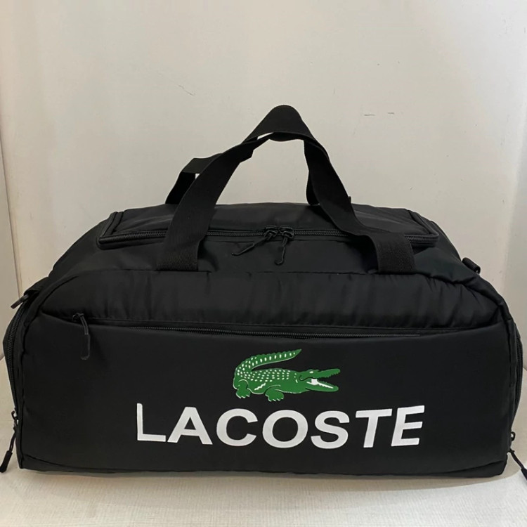 ساک ورزشی برند LACOSTE،جاکفشی دار(پس کرایه)