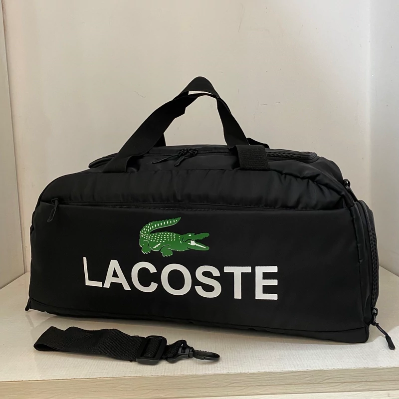 ساک ورزشی برند LACOSTE،جاکفشی دار(پس کرایه)