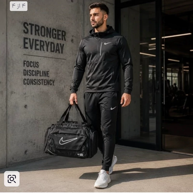 ساک ورزشی برند Nike جاکفشی دار (پس کرایه)