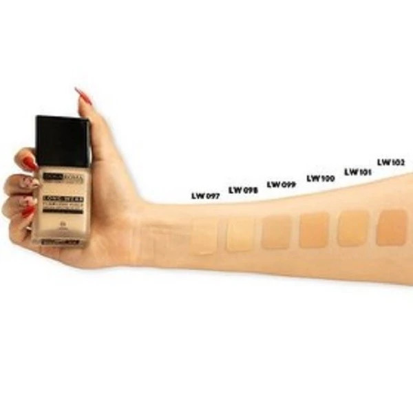 کرم پودر دوناروما مدل Long Wear شماره 100