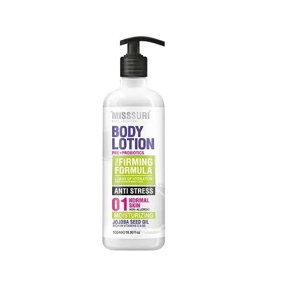 لوسیون بدن میسوری پوست معمولی حاوی روغن جوجوبا MISSSURI body lotion حجم 500 میلی لیتر