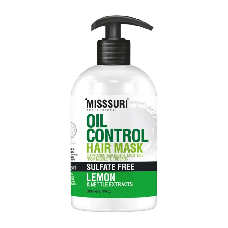 ماسک مو های چرب میسوری مدل Oil Control حجم 500 میلی لیتر