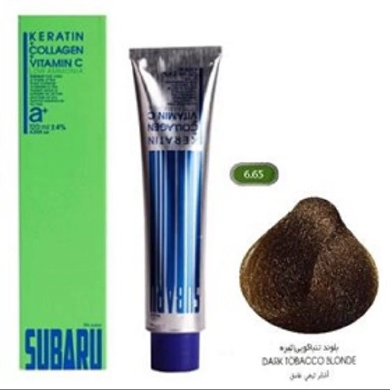 رنگ مو سوبارو شماره 6.65  حجم 120میلی لیتر