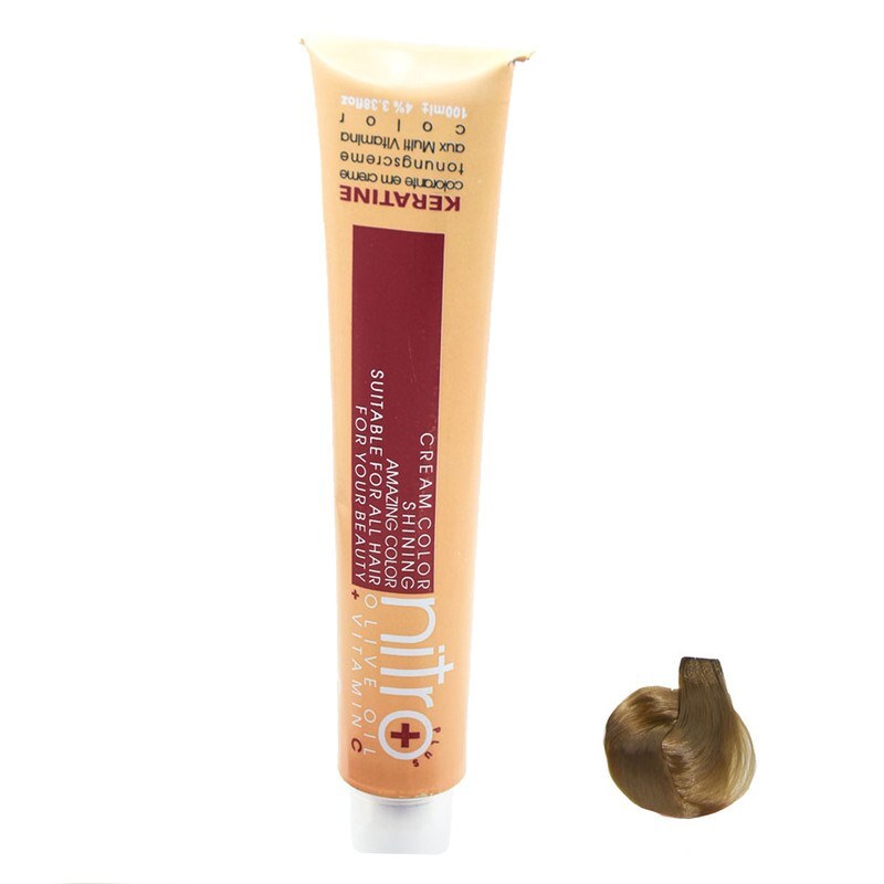 رنگ مو نیترو سری Keratine شماره 10.1 مدل بلوند خاکستری خیلی روشن
