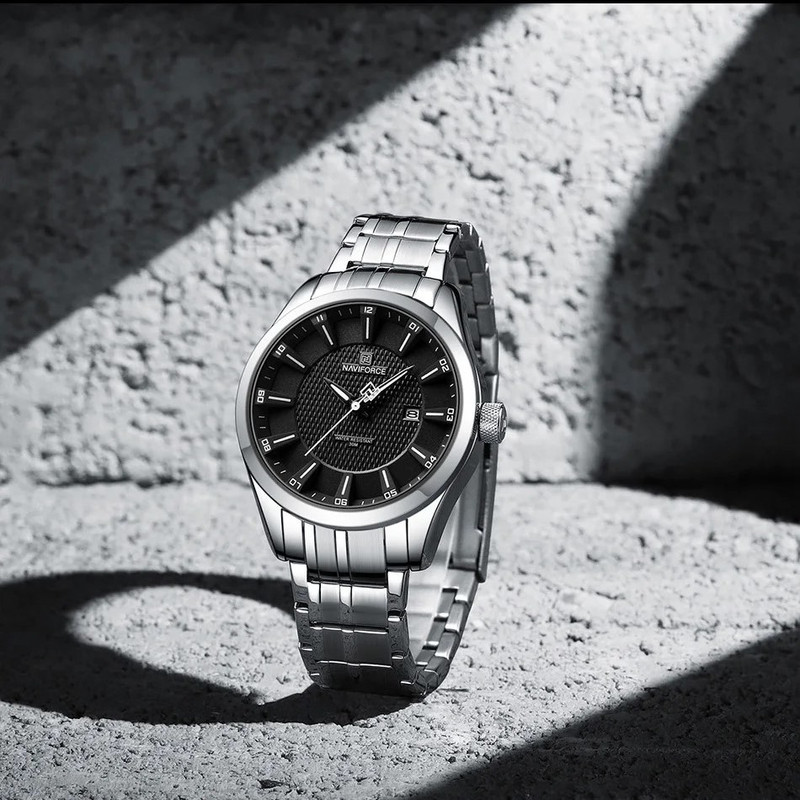 ساعت مچی عقربهای مردانه نیوی فورس مدل NF8032SB