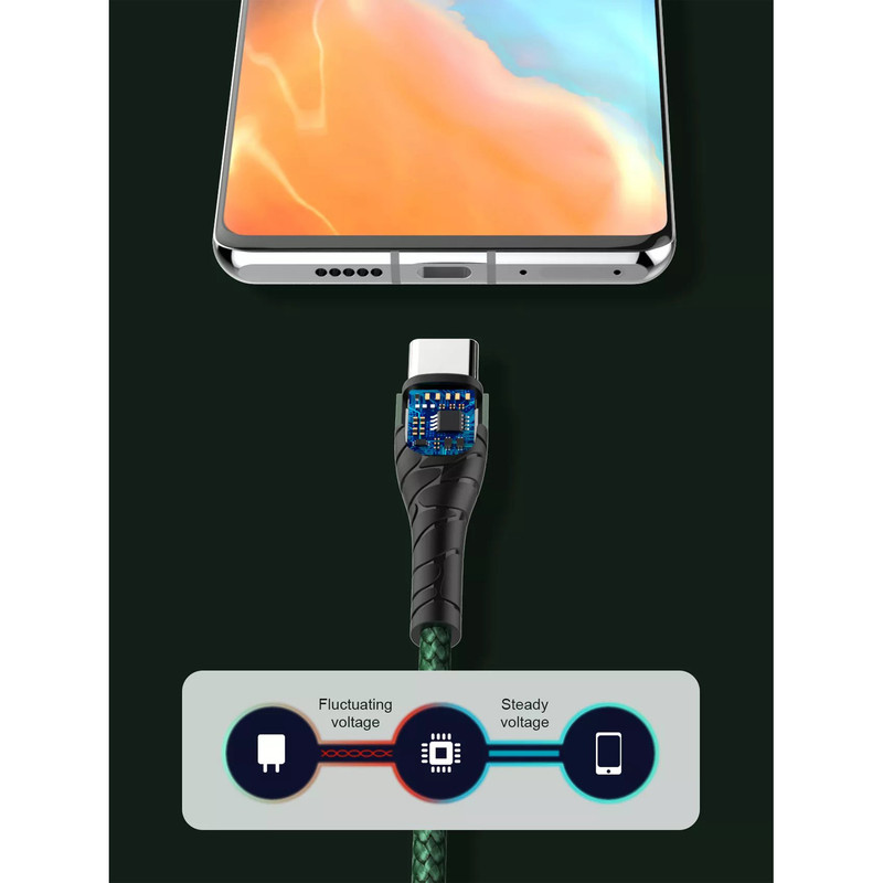 کابل USB-C الدینیو مدل LC101 PD65W طول 1 متر