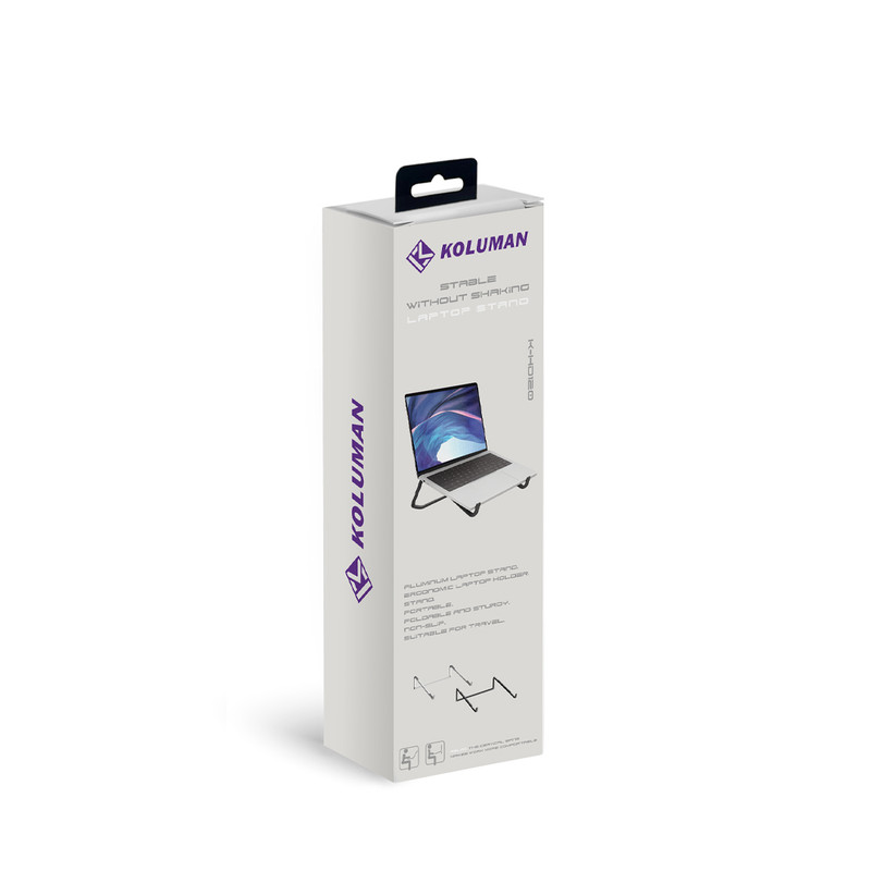 پایه نگهدارنده مینیمال لپ تاپ کلومن مدل K-HD120