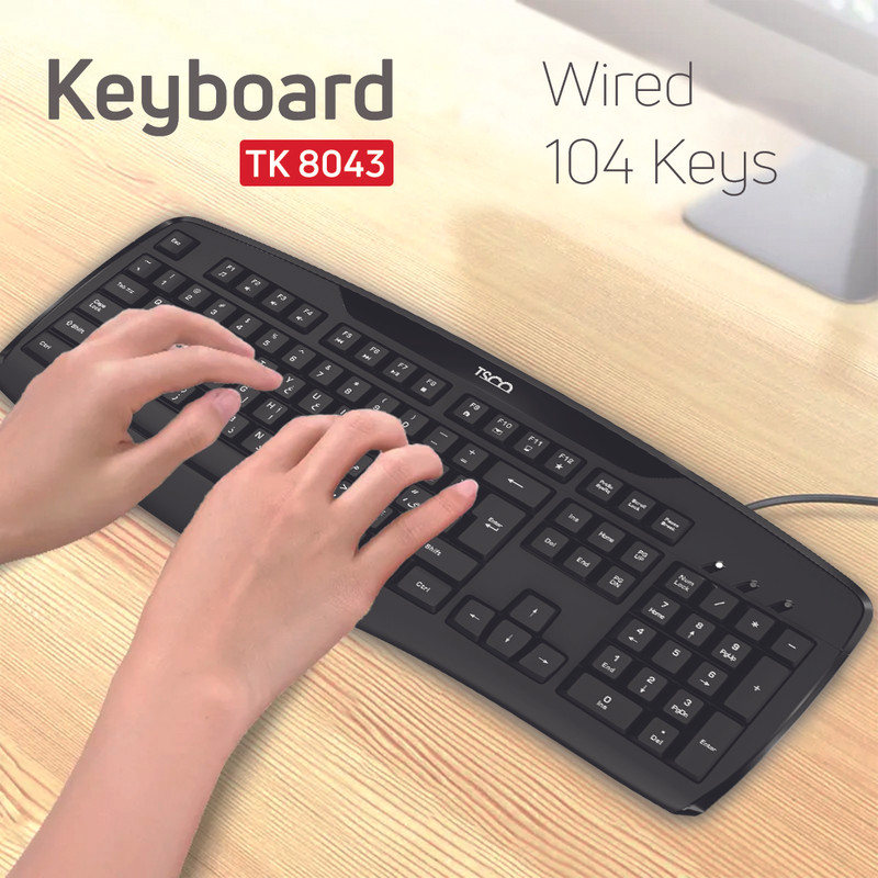کیبورد تسکو مدل TK 8043