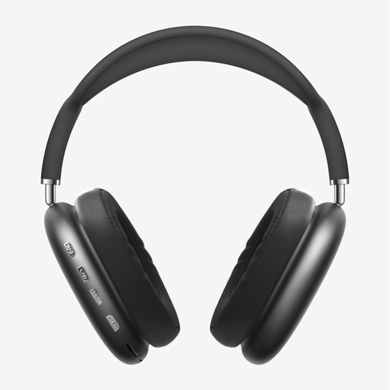 هدفون بلوتوثی مدل Airpods Max P9 بدون نویز کنسلینگ، درگاه شارژ USB Type-C، دارای میکروفون با کیفیت 105 دسیبل، مقاوم در برابر رطوبت و عرق