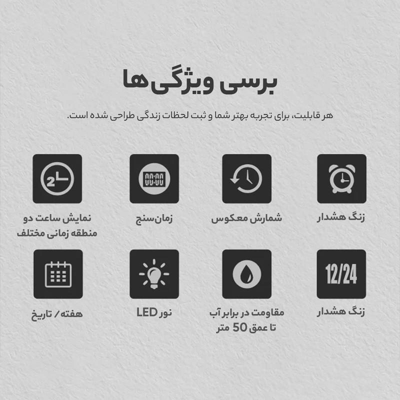 ساعت مچی دیجیتال مردانه اسکمی مدل 1841 WH