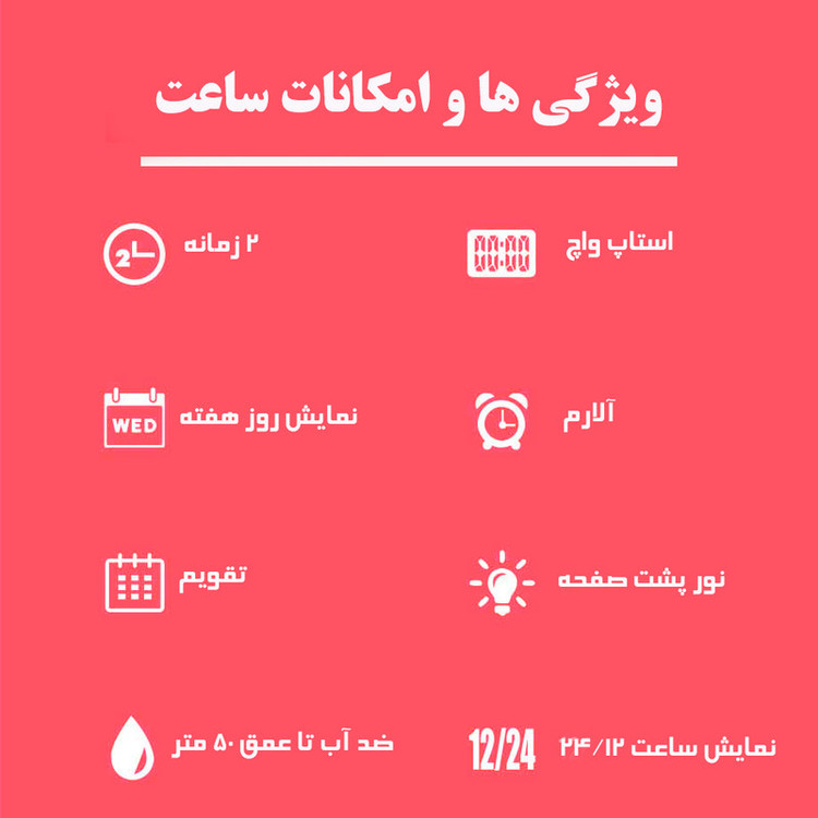 ساعت مچی عقربه ای اسکمی مدل 1689 WH