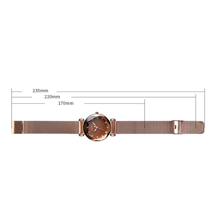 ساعت مچی عقربه ای زنانه اسکمی مدل 9188brown