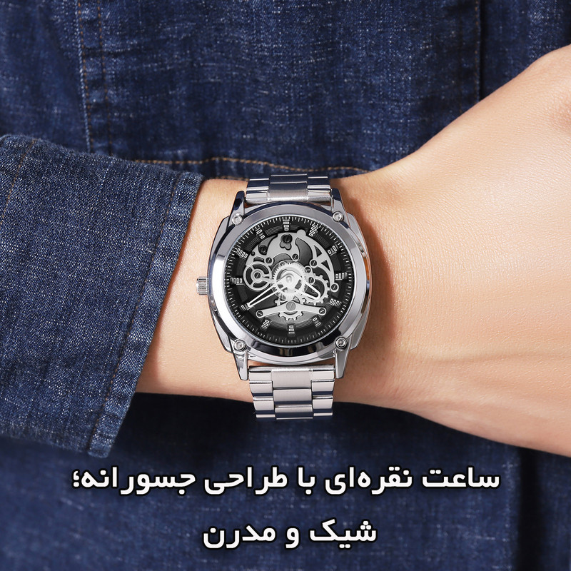 ساعت مچی عقربهای مردانه کوارتز اسکمی مدل 2293 SI