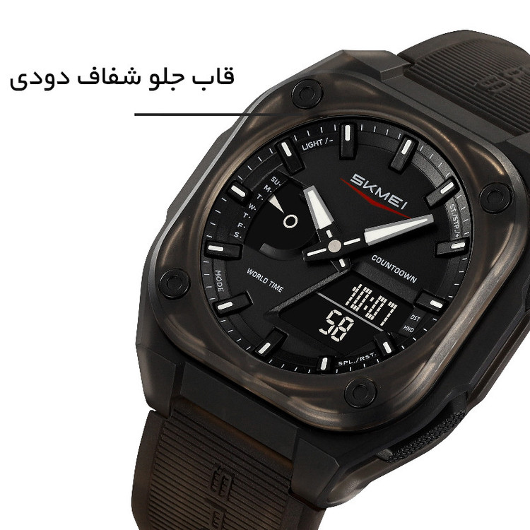 ساعت مچی دیجیتال مردانه اسکمی مدل 2328BK به همراه دستبند