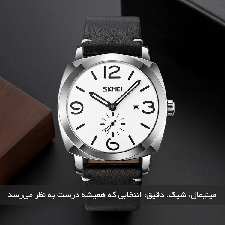 ساعت مچی عقربهای کوارتز مردانه اسکمی مدل 9305 SIWT