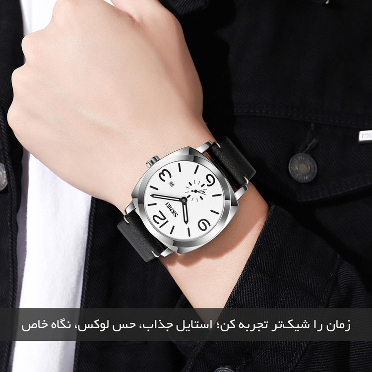ساعت مچی عقربهای کوارتز مردانه اسکمی مدل 9305 SIWT