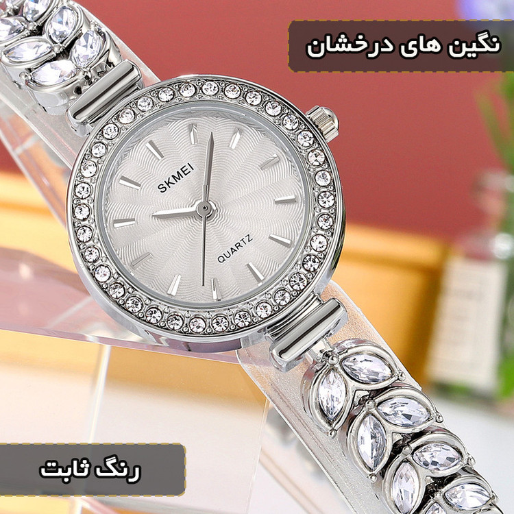 ساعت مچی عقربهای کوارتز زنانه اسکمی مدل 2547 SI