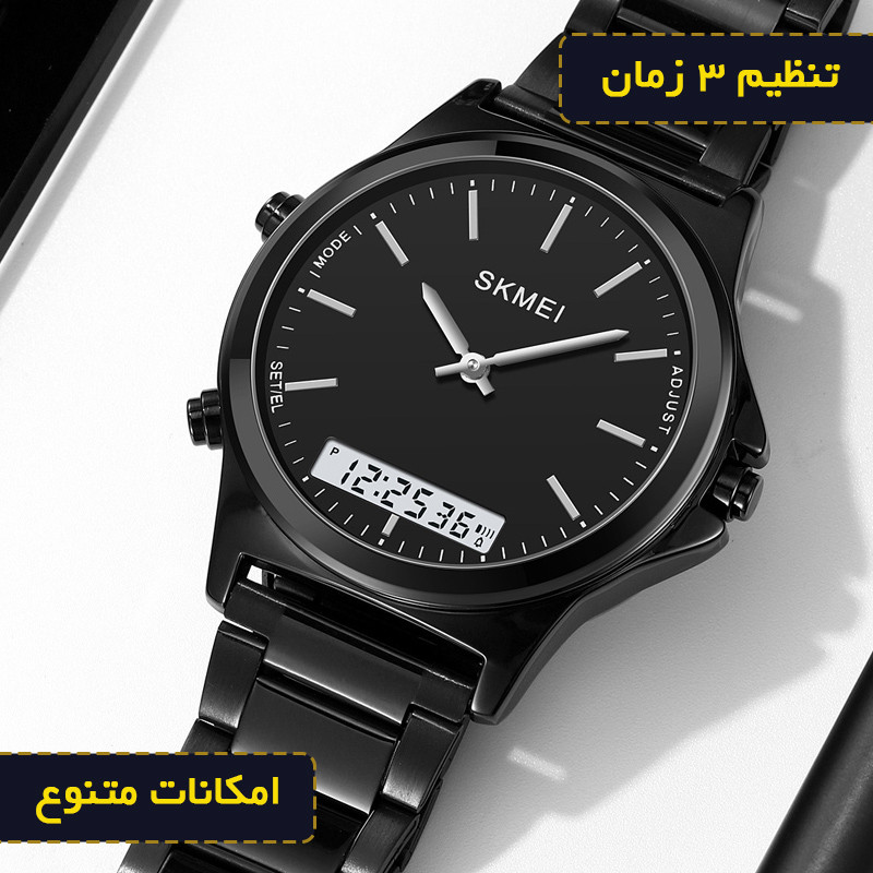 ساعت مچی دیجیتال مردانه اسکمی مدل 2120 BKBK