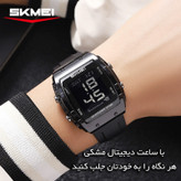 ساعت مچی دیجیتال مردانه اسکمی مدل 2409 BK