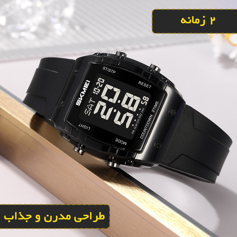 ساعت مچی دیجیتال مردانه اسکمی مدل 2409 BK