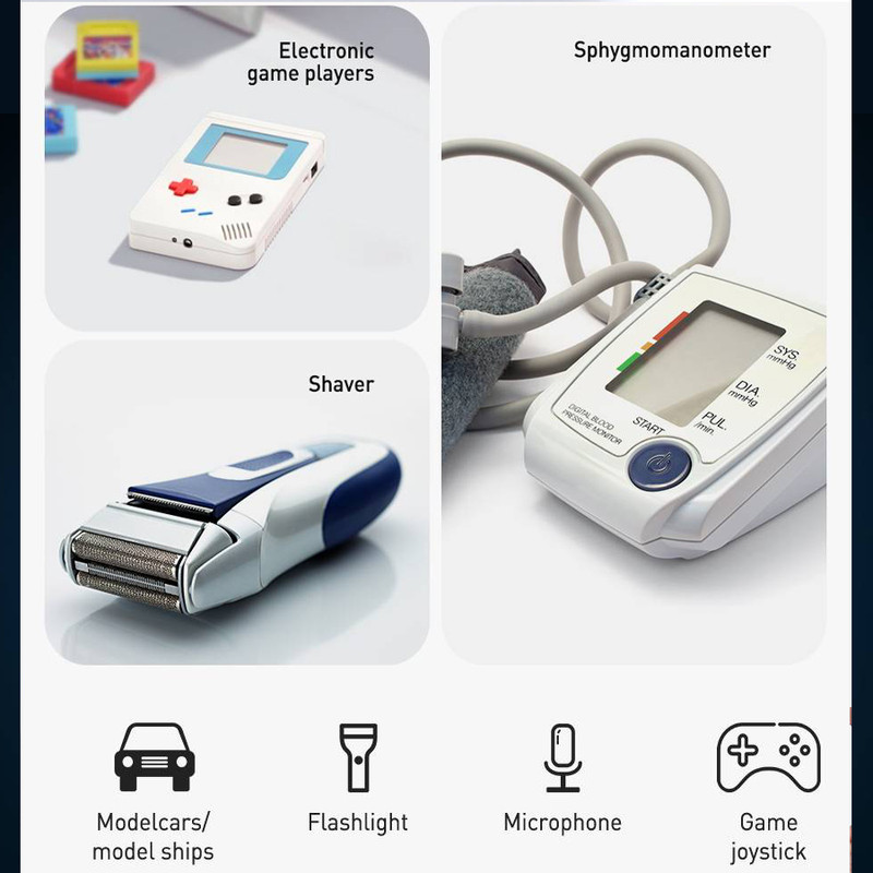 باتری قلمی قابل شارژ بیسوس مدل PCWH000011 بسته دو عددی
