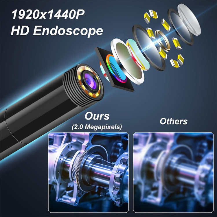 دوربین شلنگی مدل ضدآب 20Meters HD 2Lenses 2024