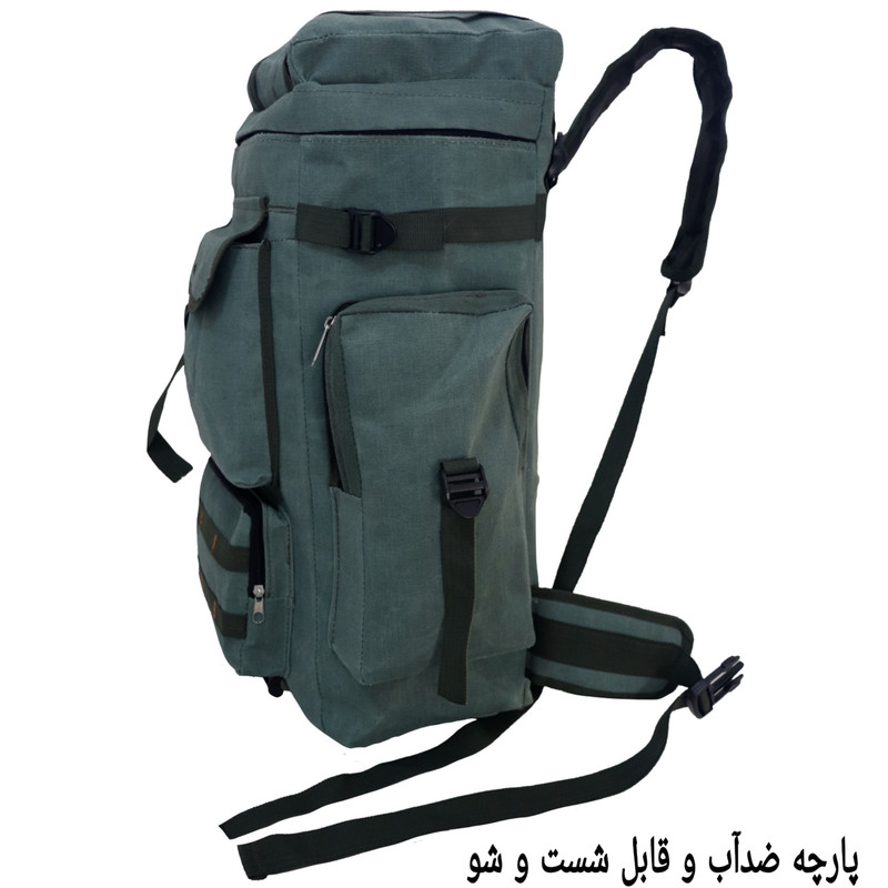 کوله پشتی کوهنوردی 65 لیتری مدل Army bl