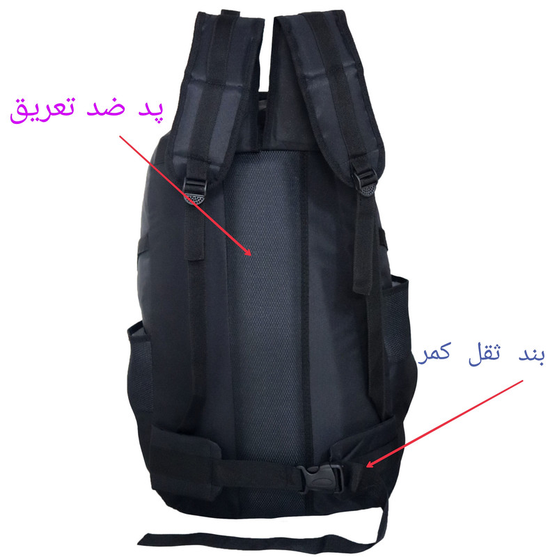 کوله پشتی کوهنوردی 65 لیتری مدل MSK