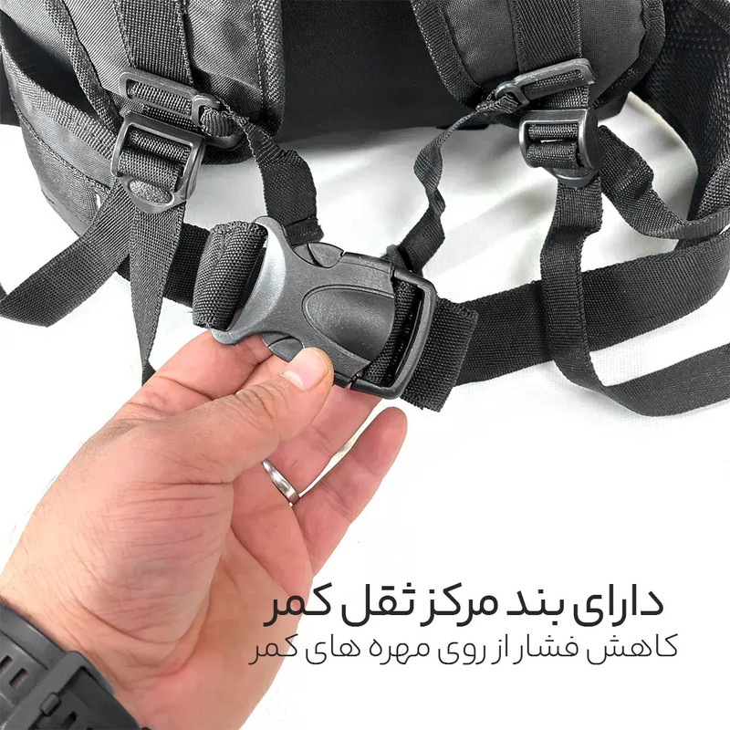 کوله پشتی سفری 60 لیتری مایسا مدل Adventure-My3380