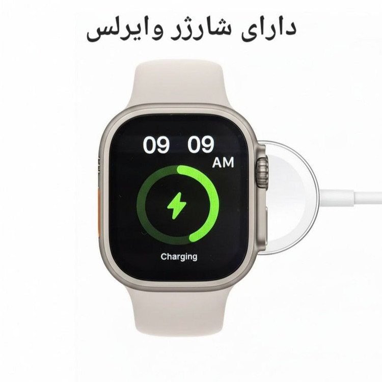 ساعت هوشمند 41 میلی متری ککیو ویر مدل ULTRA 3 mini با بند سیلیکونی