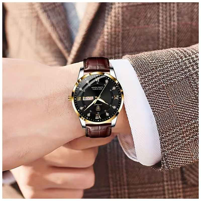 ساعت مچی عقربهای مردانه پوداگار مدل BBR-836