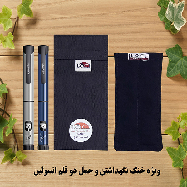 کیف خنک نگهدارنده انسولین لوک آی مدل 2 قلم