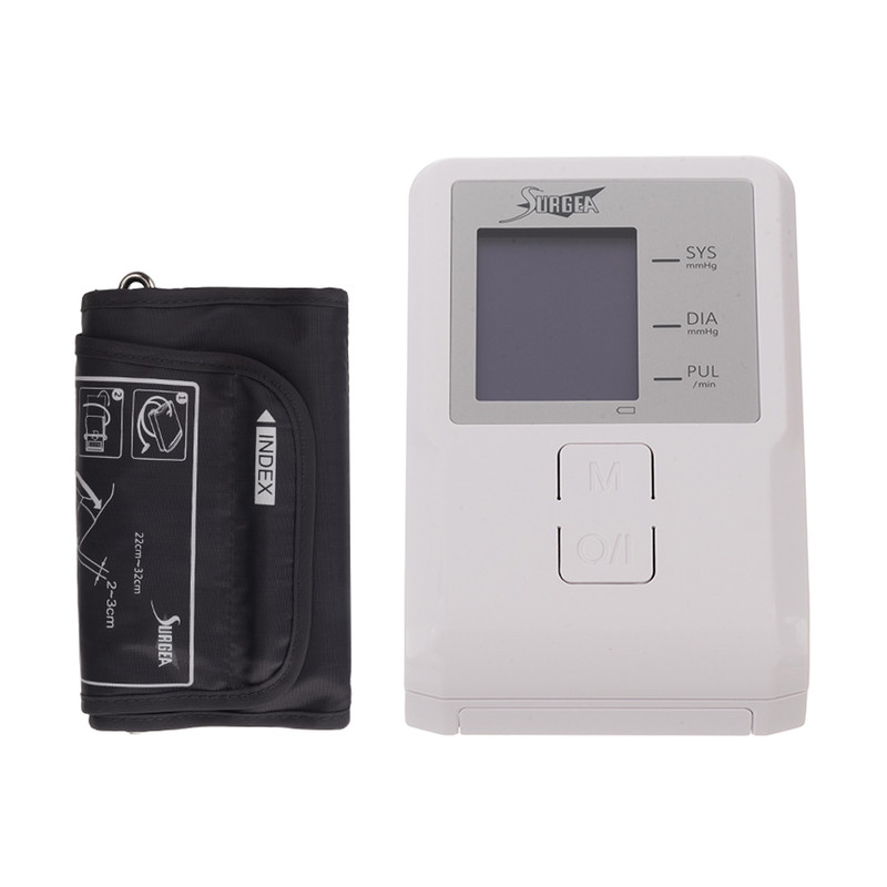 فشارسنج دیجیتال بازویی سرجیا مدل LD-520 با حافظه 90×2، نمایش میانگین نتایج، تشخیص ضربان قلب نامتعارف، خاموشی خودکار و صفحه نمایش بزرگ